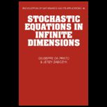 Stochastic Equations in Infinite