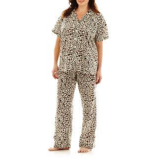 INSOMNIAX Pajama Set   Plus, Natural, Womens
