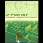 C++ Program Design   With CD and Laboratory Manual