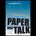 Paper and Talk  A Manual for Reconstituting Materials in Australian Indigenous Languages