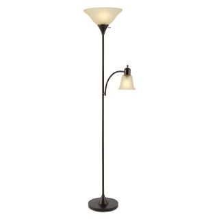 JCP Home Collection  Home Metal Floor Lamp with Reading Light, Oil Rub