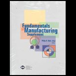 Fundamentals of Manufacturing Supplement