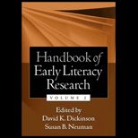 Handbook of Early Literacy Research Volume 2