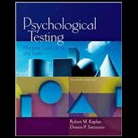 Psychological Testing  Principles, Applications, and Issues