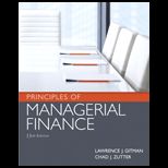 Principles of Managerial Finance With Myfinancelab