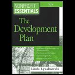 Nonprofit Essentials The Development Plan (AFP Fund Development Series)