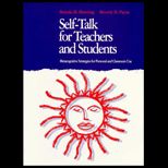 Self Talk for Teachers and Students  Metacognitive Strategies for Personal and Classroom Use