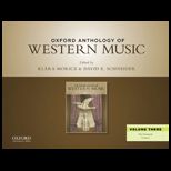Oxford Anthology of Western Music Volume 3