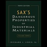 Dangerous Properties of Industrial Materials
