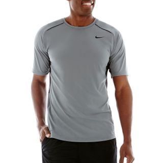 Nike Short Sleeve Legacy T Shirt, Black/Grey, Mens