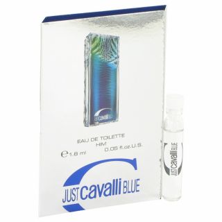 Just Cavalli Blue for Men by Roberto Cavalli Vial (sample) .05 oz