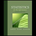 Statistics for the Life Sciences