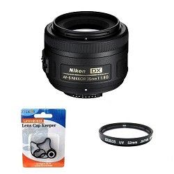 Nikon AF S DX 35mm F/1.8G Lens w/ UV Filter