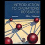 Introduction to Operations Research   With 2.0 CD