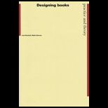 Designing Books  Practice and Theory