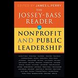Jossey Bass Reader on Nonprofit and Public