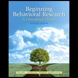Beginning Behavioral Research   With Access