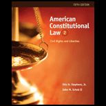 American Constitutional Law Volume II