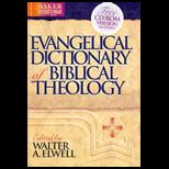 Evangelical Dictionary of Bibical Theo.   With CD