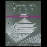 Chinese Link Character Book Intermediate, Level 2/Part 1