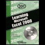 Learning Microsoft Excel 2000 (Preview Edition)