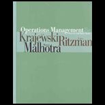 Operations Management   With CD