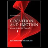 Cognition And Emotion From Order To Disorder