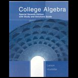 College Algebra   With Study Guide (Custom Package)