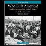 Who Built America? Volume One Package