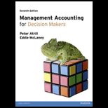 Management Accounting INTERNATIONAL EDITION <