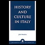 History and Culture in Italy