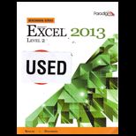 Microsoft Excel 2013, Level 2  Benchmark   Text
