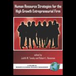 Human Resource Strategies for High Growth