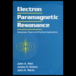 Electron Paramagnetic Resonance  Elementary Theory and Practical Applications