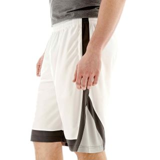 Xersion Dazzle Shorts, White, Mens