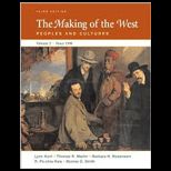 Making of the West Peoples and Cultures, Volume II Text Only