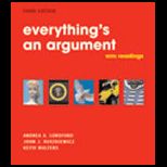 Everythings an Argument  With Readings and Iclaim CD