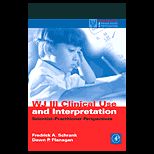 WJ III Clinical Use and Interpretation  Scientist Practitioner Perspectives