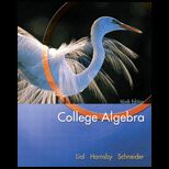 College Algebra   With Digital Video Tutor  Package