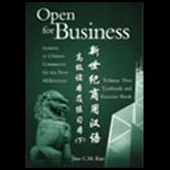 Open for Business Text and Exercise Book