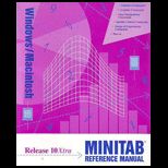 Minitab Reference Man., Rel. 10 Xtra
