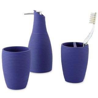 Forest 3 pc. Bath Accessory Set, Blue