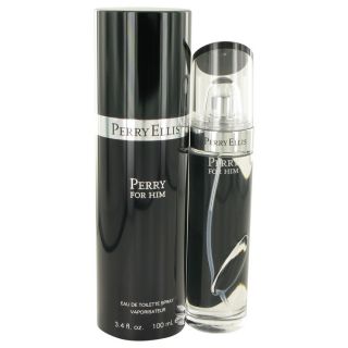 Perry Black for Men by Perry Ellis EDT Spray 3.4 oz