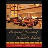 Managerial Accounting for the Hospitality Industry    With CD