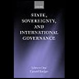 State, Sovreignty and International Government
