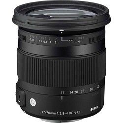 Sigma 17 70mm F2.8 4 DC Macro OS HSM Lens for Canon Mount Digital SLR Cameras