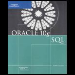 Oracle 10g  SQL   With 2 CDs