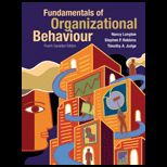 Fundamentals of Organizational Behaviour (Canadian)