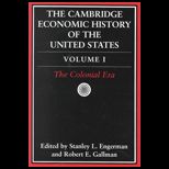 Cambridge Economic History of United States, 3 Volume Set.