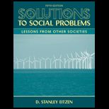 Solutions to Social Problems Lessons From Other Societies